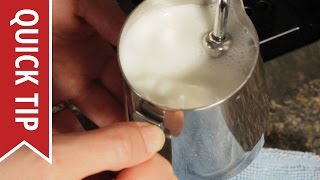 How to AutoFroth Milk for Lattes [upl. by Gavrila]