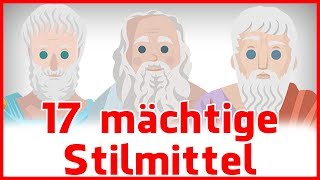 Rhetorische Stilmittel Die 17 wichtigsten Figuren einfach erklärt [upl. by Hakon926]