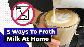 How To Froth Milk At Home Best Milk Frothers Review [upl. by Draper]