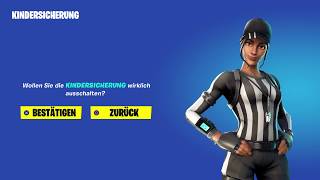 So kannst du in Fortnite die Kindersicherung deaktivieren und aktivieren  Fortnite Deutsch PS4 [upl. by Sokul]