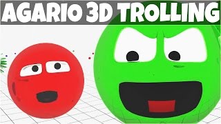 AGARIO 3D TROLLING Agario 3D ANIMATION [upl. by Assirat]