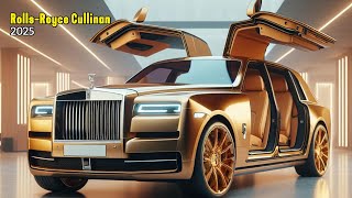 2025 RollsRoyce Black Badge Cullinan Review [upl. by Aicirpac92]