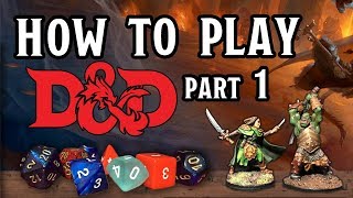 How to Play DampD part 1  A Sample Game Session [upl. by Bowler235]