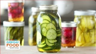 Quick Pickles  Everyday Food with Sarah Carey [upl. by Lillis]