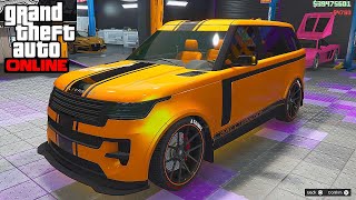 GTA 5 Online Gallivanter Baller STD Car Customization [upl. by Nauqal]