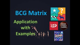 BCG Matrix  Application with Examples [upl. by Sewel]