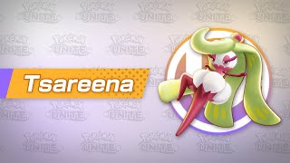 Tsareena Character Spotlight  Pokémon UNITE [upl. by Eilsew]