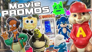 A Look at Movie Merchandise amp Promotions  SpongeBob Shrek Sonic amp More [upl. by Arvy]