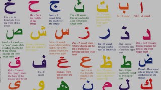 Arabic Alphabet  Pronunciation [upl. by Lindberg]