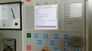 ABB REF615 relay configurationCT ratio [upl. by Gipson724]