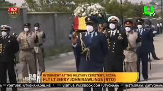 Livestream Burial Service Of Rawlings At The Independence Square [upl. by Htez]