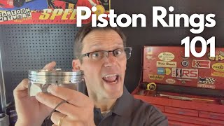 Piston Rings 101  Part 2  Piston Ring Materials amp Designs [upl. by Bael]