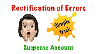 Rectification of Errors in accounting class 11 [upl. by Nnor]