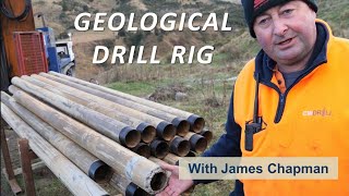 How a Geological Drill Rig Works [upl. by Anirdnajela916]