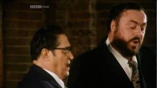 Panis Angelicus  Pavarotti Father amp Son Duet [upl. by Pearlstein]