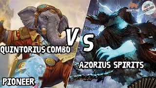 Quintorius Combo vs Azorius Spirits MTG Pioneer [upl. by Netsrak]