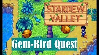 How to Solve the GemBird Riddle  Ginger Island  Stardew Valley NEW 15 Update [upl. by Amsirahc]