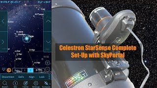 Celestron StarSense SetUp Alignment amp Calibration with SkyPortal [upl. by Dudden984]