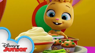 Delicious Deliveries 😋  Music Video  TOTS  Disney Junior [upl. by Yffat]