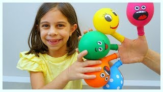 The Fingers Balloon Song  KLS Nursery Rhymes amp Kid Songs [upl. by Wichman]