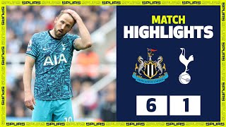 NEWCASTLE UNITED 61 SPURS  HIGHLIGHTS [upl. by Amye]