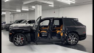 2020 RollsRoyce Cullinan Black Badge  Walkaround 4k [upl. by Carbone]