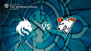 Team Spirit vs Virtuspro – Game 1  ROAD TO TI12 PLAYOFFS [upl. by Angy]