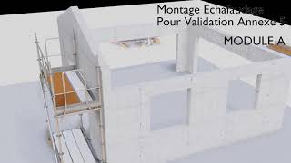 Montage Echafaudage Final opt3 [upl. by Ayor]