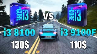 Core i3 9100F vs Core i3 8100 Test in 9 Games [upl. by Seuqramed382]