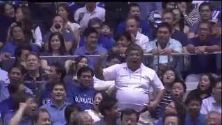 Ateneo Fan Leads Halikinu Cheer UAAP [upl. by Farrar964]