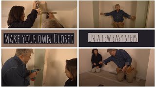 How to Build a Simple Closet [upl. by Lutero]