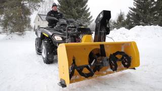 BRP Winter Pro Snow Blower [upl. by Nodnahs]