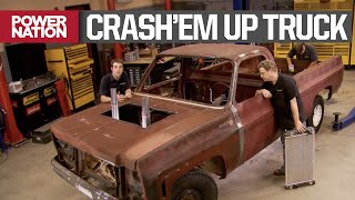 We Build a Demolition Derby Truck  Trucks S10 E17 [upl. by Nochur]