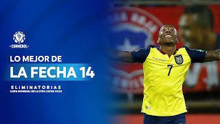 Eliminatorias Sudamericanas  Los goles de la Fecha 14 [upl. by Karole438]