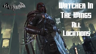 Batman Arkham City Watcher In The Wings Azrael All Locations [upl. by Orit107]