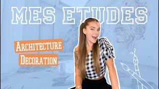 BILAN de mes études en ARCHITECTURE DINTERIEUR [upl. by Nesyt]