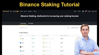 Binance Staking Tutorial ✅ [upl. by Aillimat]