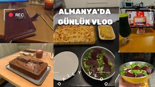 ALMANYA’DA GÜNLÜK VLOG🍓 [upl. by Wallford]