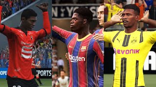 OUSMANE DEMBELE IN EVERY FIFA 1621 [upl. by Loftis]