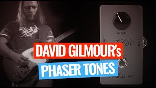 David Gilmours phaser tones  the MXR Phase 90 [upl. by Erkan]