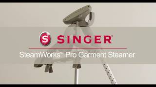 SINGER® SteamWorks™ Pro Garment Steamer [upl. by Odragde]