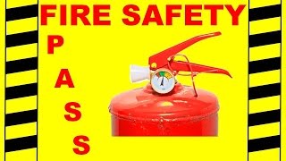 Fire Extinguisher Training  PASS  Fire Safety Training Video [upl. by Gaultiero]