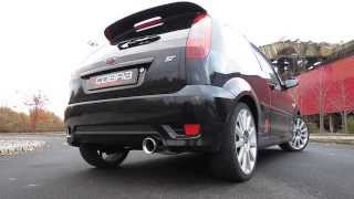 Ford Fiesta ST 150 Mk6 Performance Exhaust by Cobra Sport Exhausts [upl. by Maker]