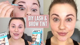 EASY DIY LASH amp BROW TINT [upl. by Laehcar453]