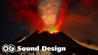 Explosive Volcano Sound Effect [upl. by Reaht]