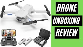 4DRC F8 GPS Drone with 4K Camera UNBOXING [upl. by Lehmann]