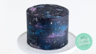 How To Make A Galaxy Cake [upl. by Airehc]