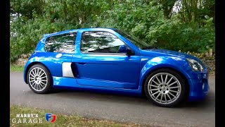 Renaultsport Clio V6 255 Phase 2 drive review [upl. by Yatnoed]