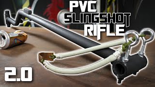 PVC Slingshot Rifle 20 Best on YouTube [upl. by Eleanora186]