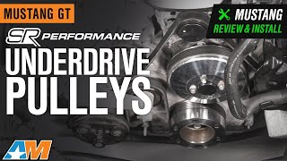 20052010 Mustang GT SR Performance Underdrive Pulleys Review amp Install [upl. by Nahaj]